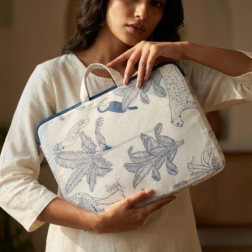 Animal Printed Laptop Bag