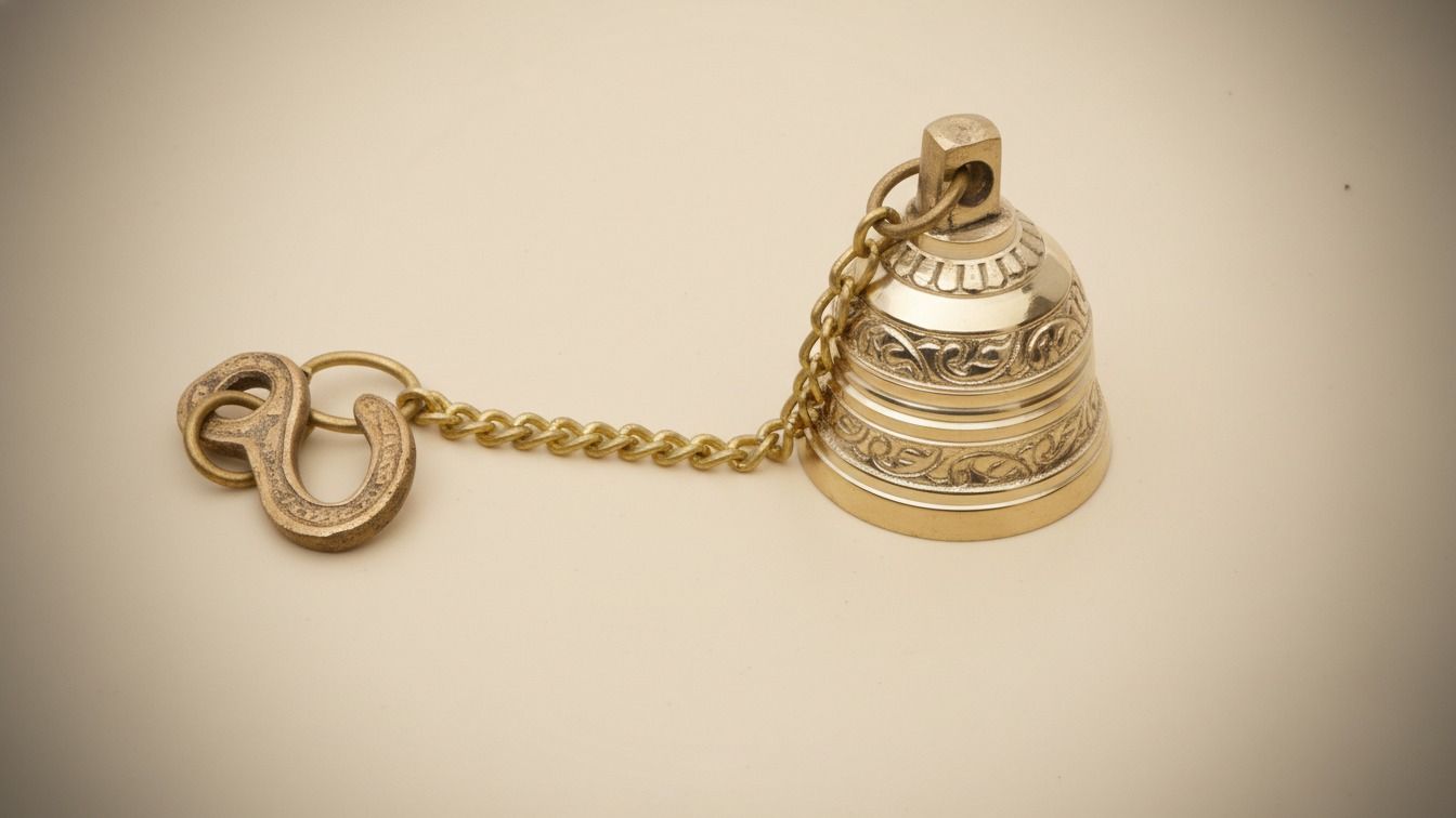 Brass Hanging Temple bell ( Ghanti) 2