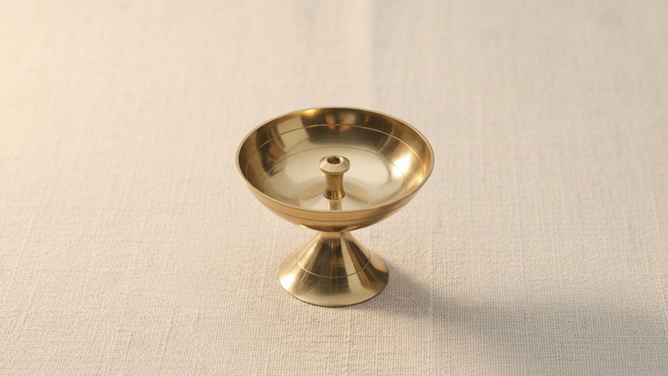 Classic Brass Deepam (Oil Lamp)