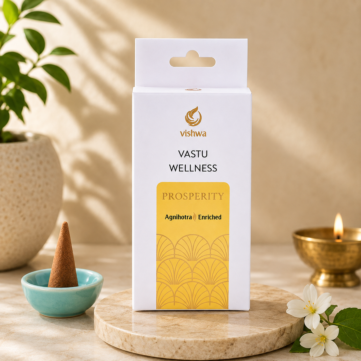Vastu Wellness Incense Cones - Prosperity  4