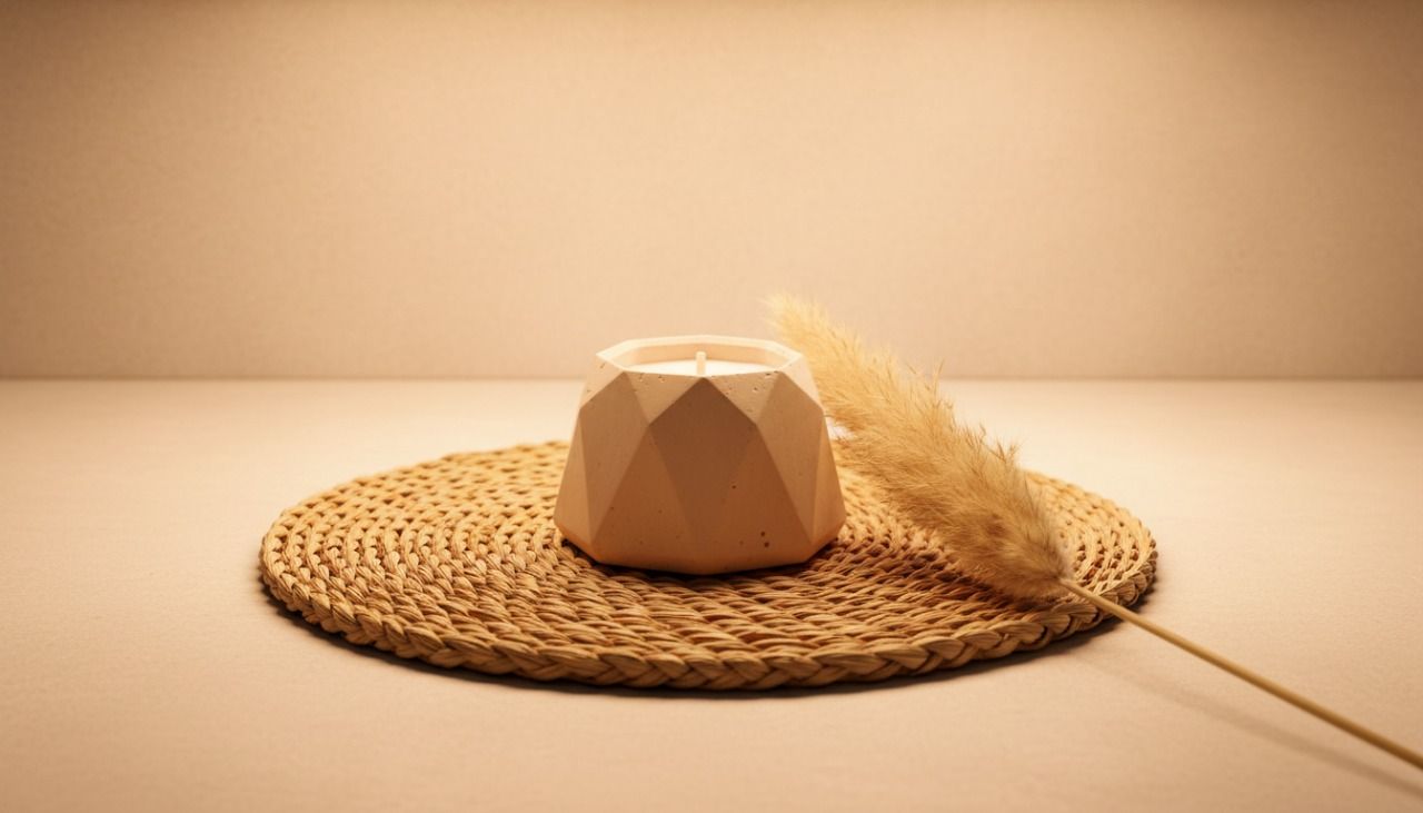 Amber Glow Scented Candle 3