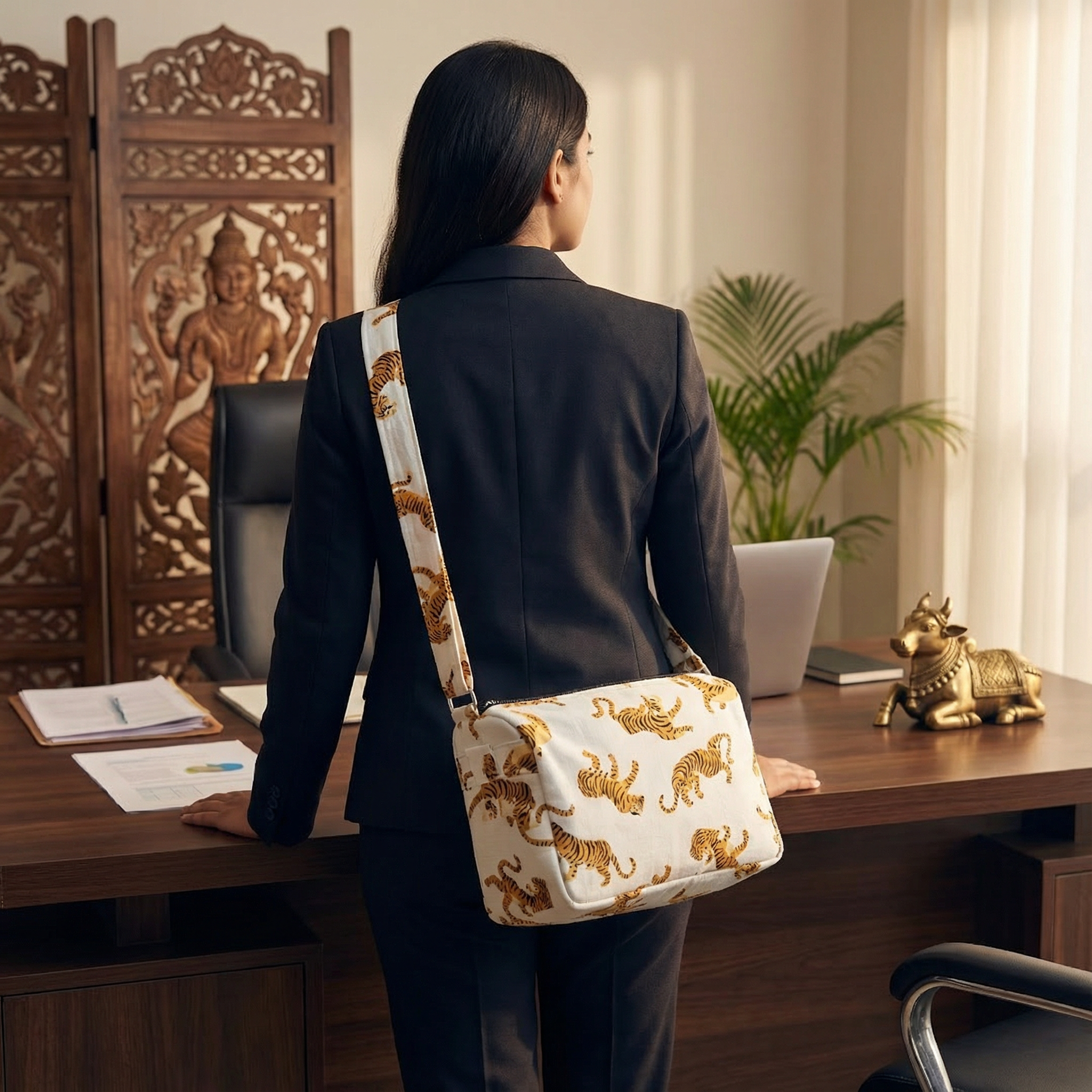 Animal Printed Sling Bag 6