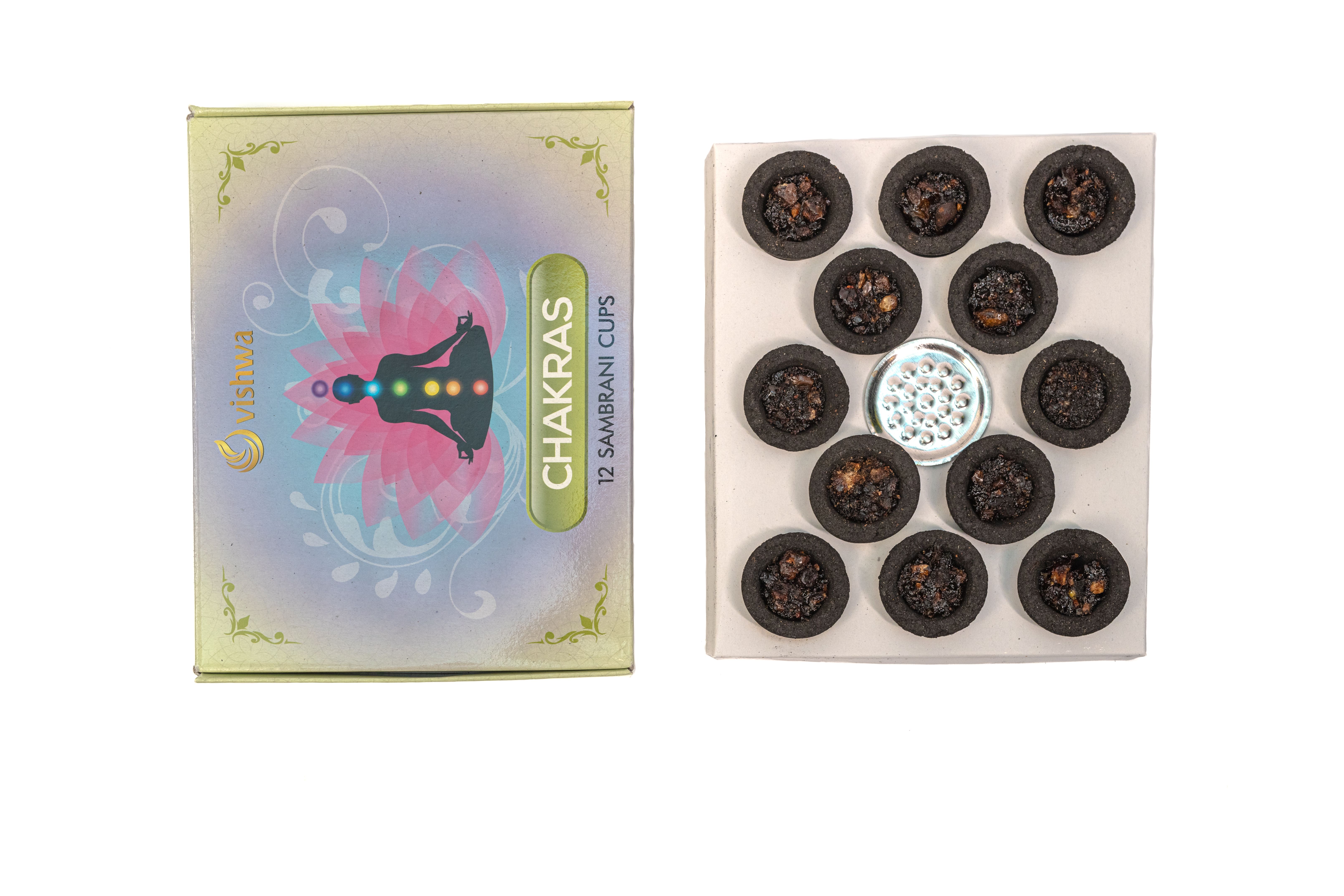 Sambrani Havan Cups- 7 Chakras 5