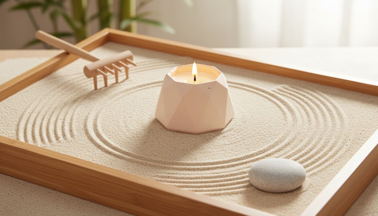 Amber Glow Scented Candle 2