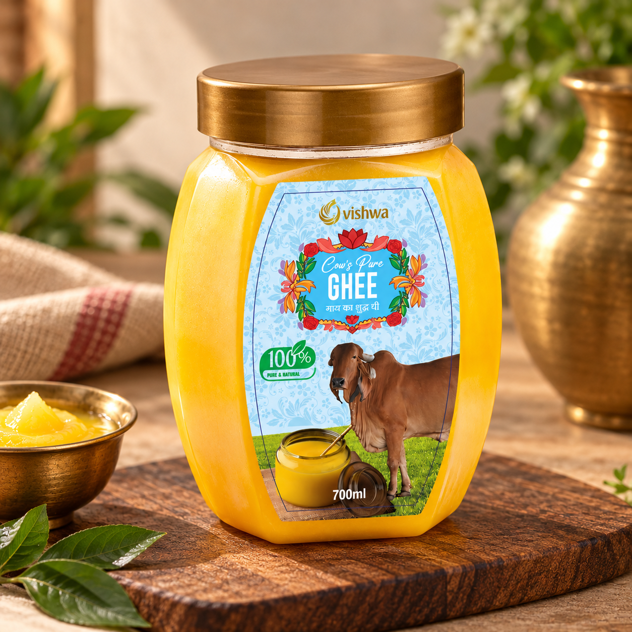 Homa Ghrut (Cow Ghee - 700ml) 3