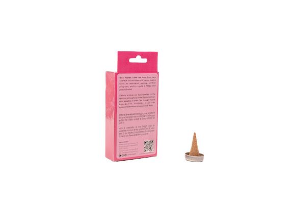Mandala Incense Cone - Rose 2