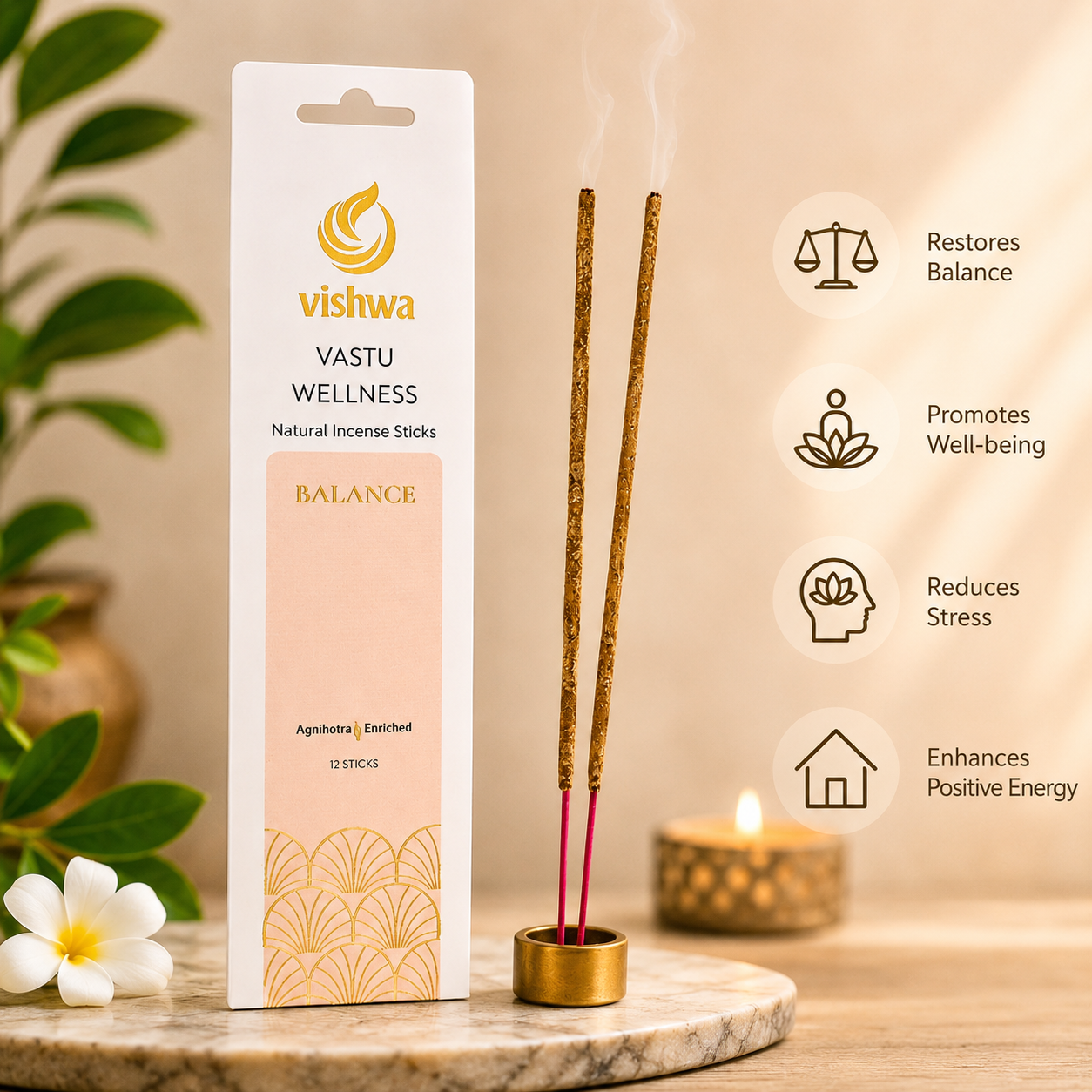 Vastu Wellness Incense Sticks - Balance 3