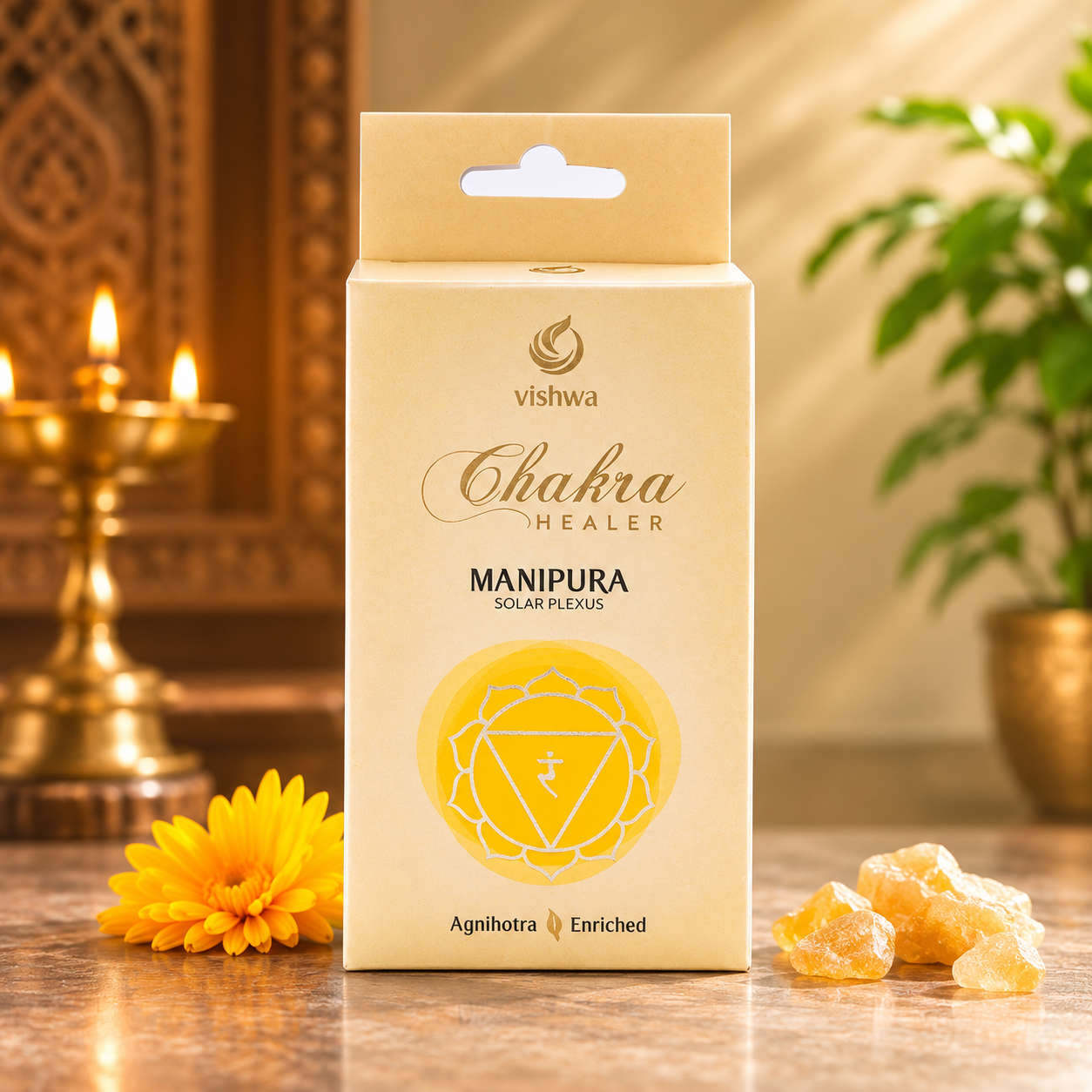 Chakra Healer Incense Cones - Manipura 3