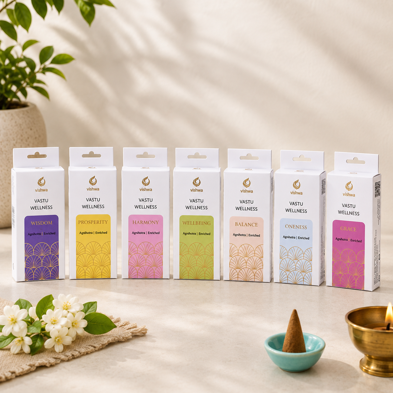 Vastu Wellness Incense Cones - Harmony  5