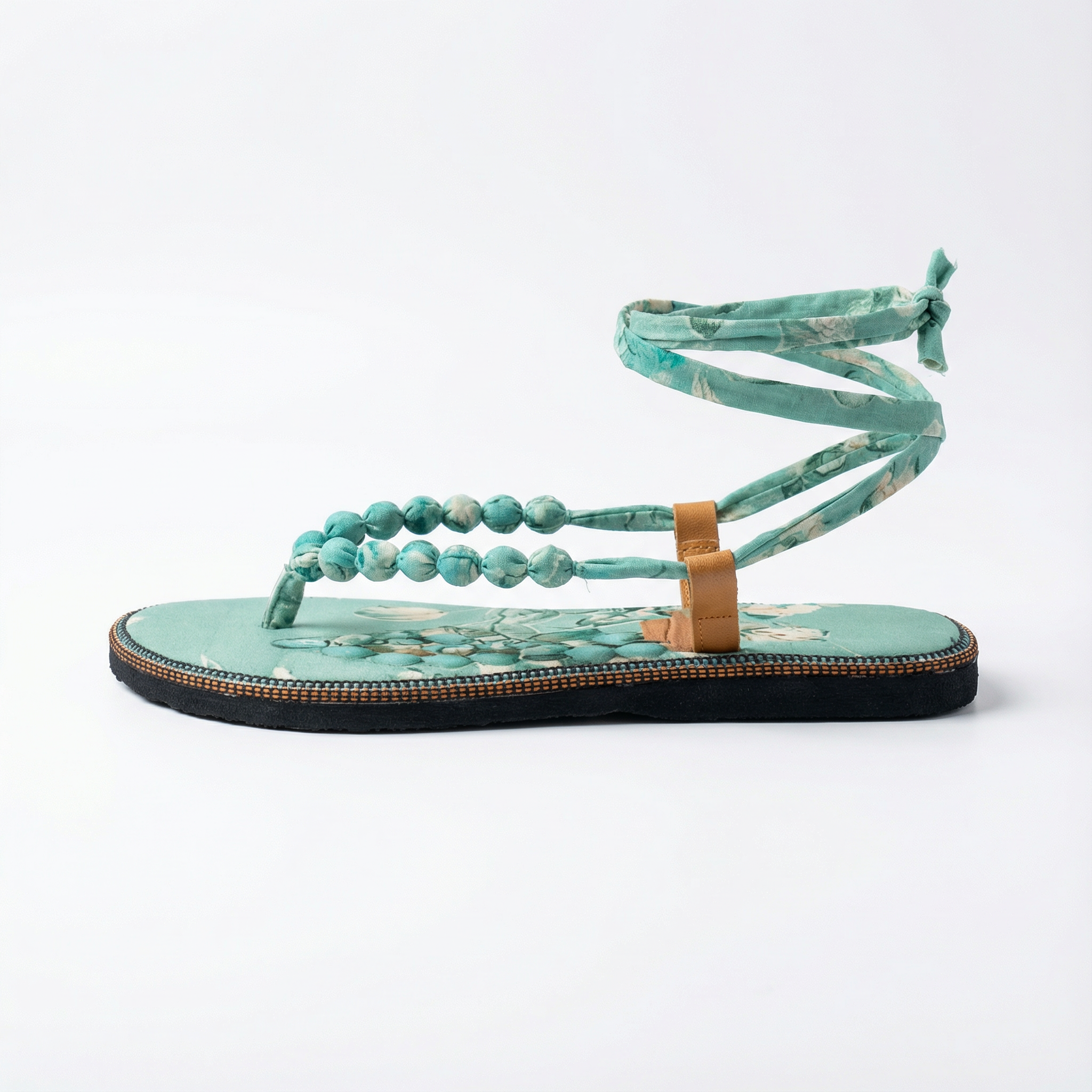 Mint Blossom Handmade Chappals 5