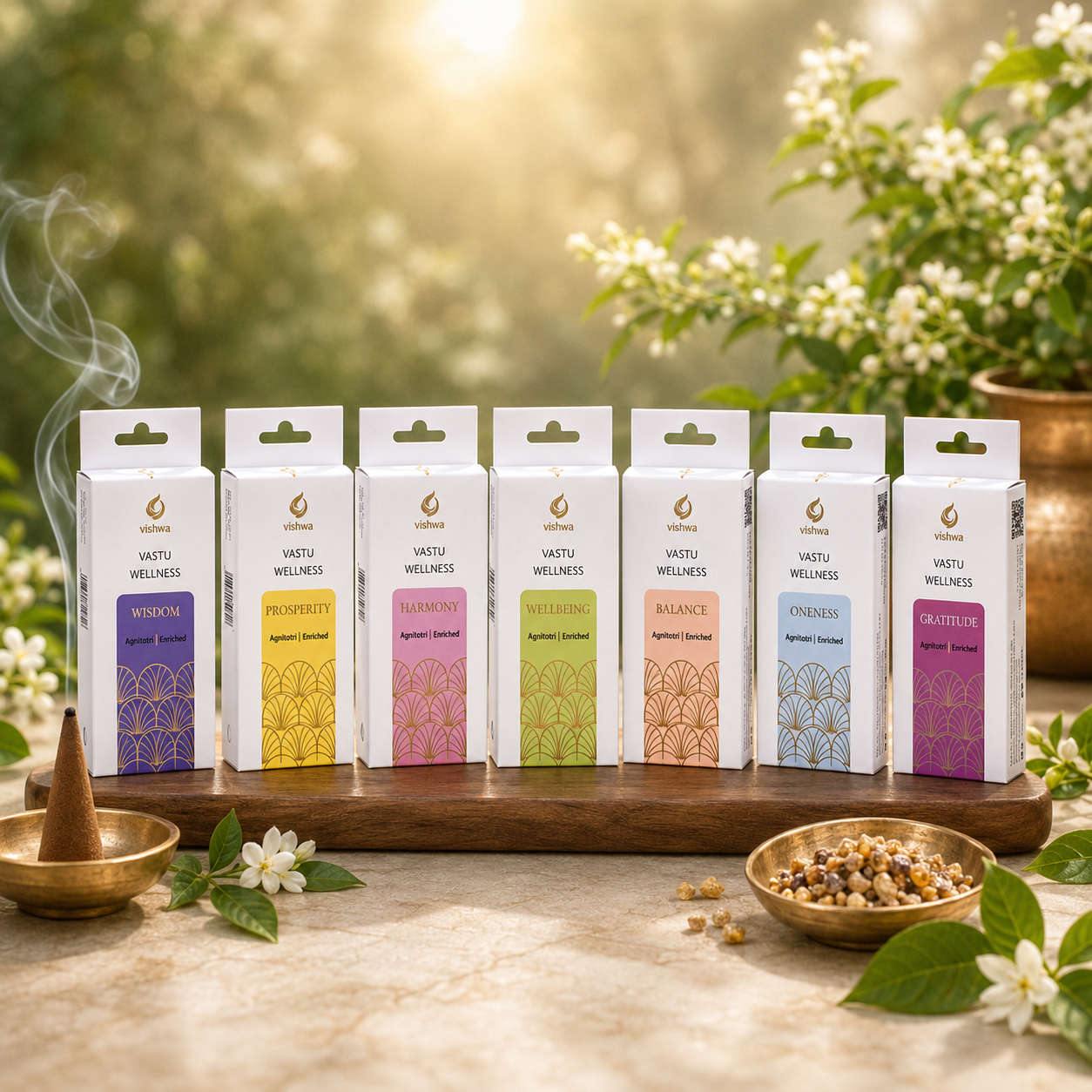 Vastu Wellness Incense Cones - Prosperity  5