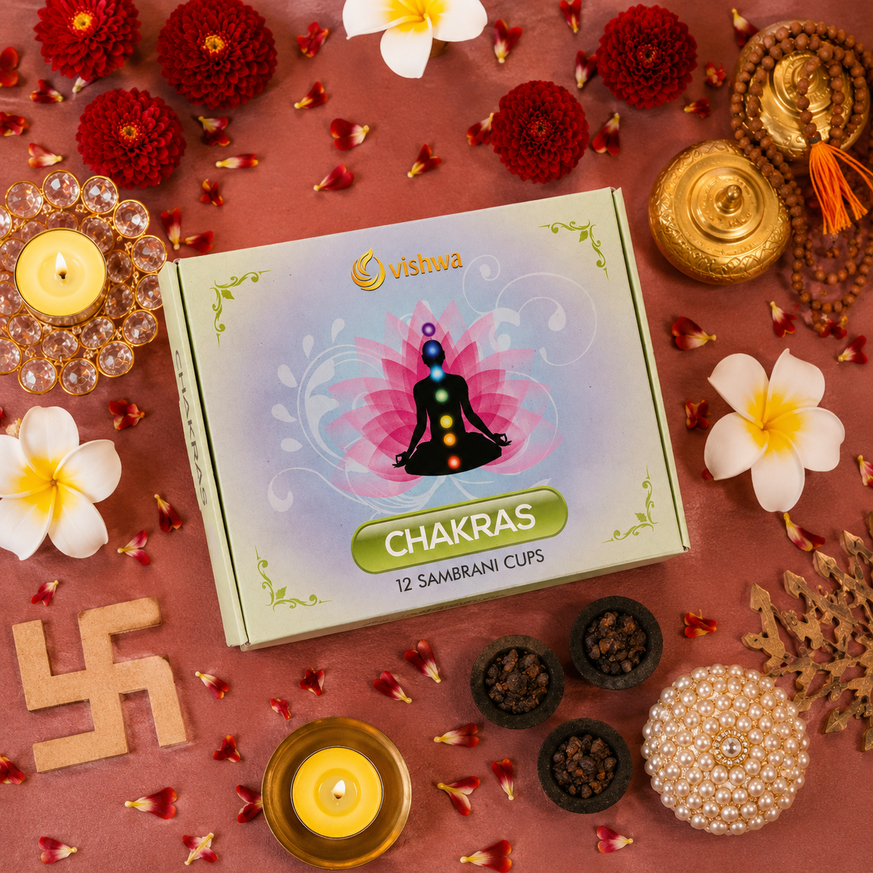 Sambrani Havan Cups- 7 Chakras 4