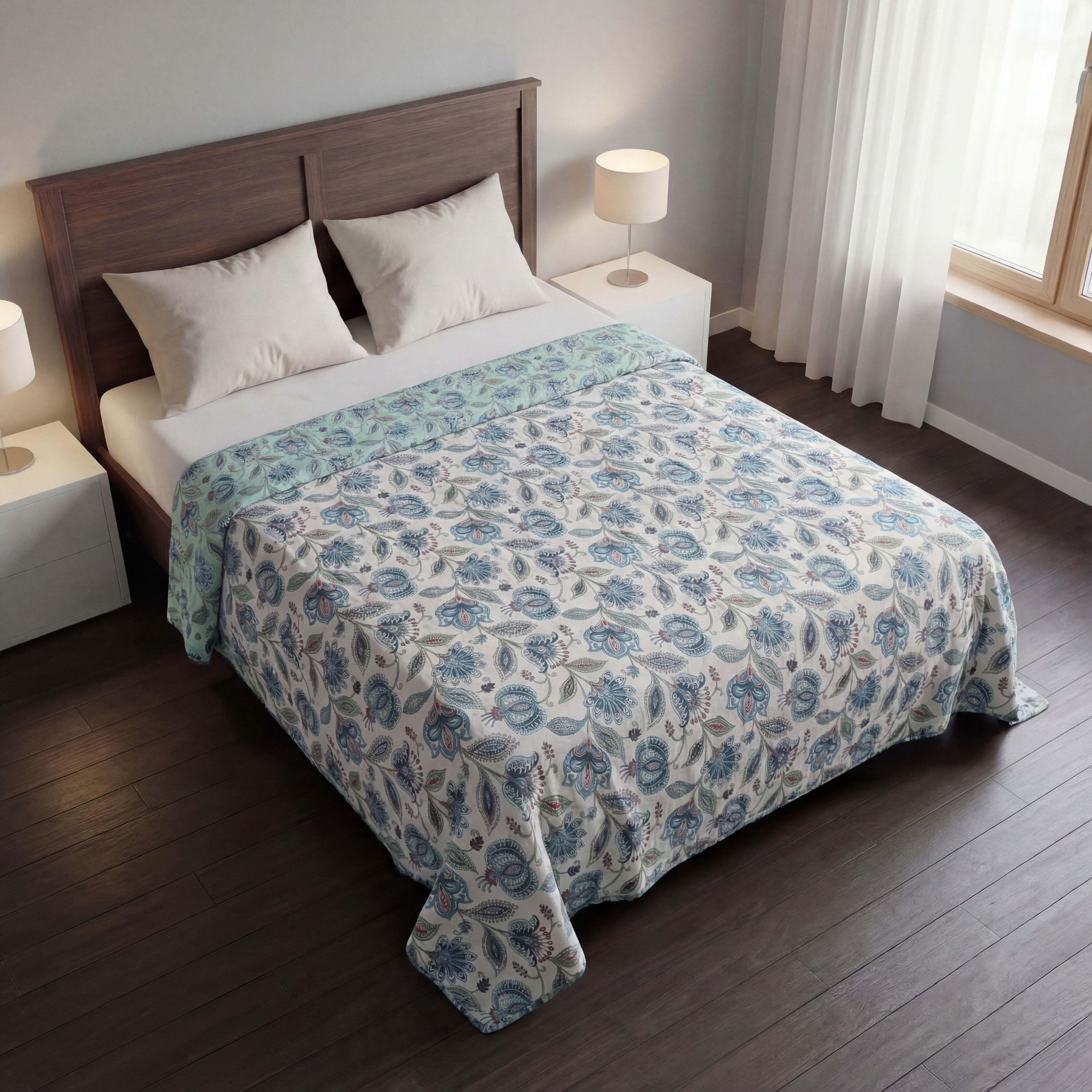 Azure Bloom Dohar (Double)