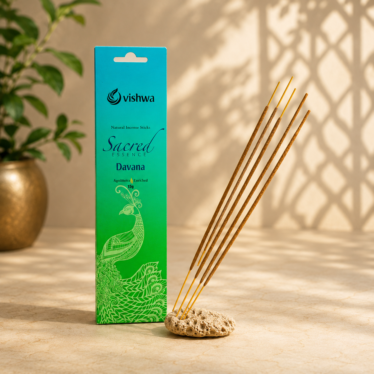 Sacred Essence Incense Sticks- Davana 4