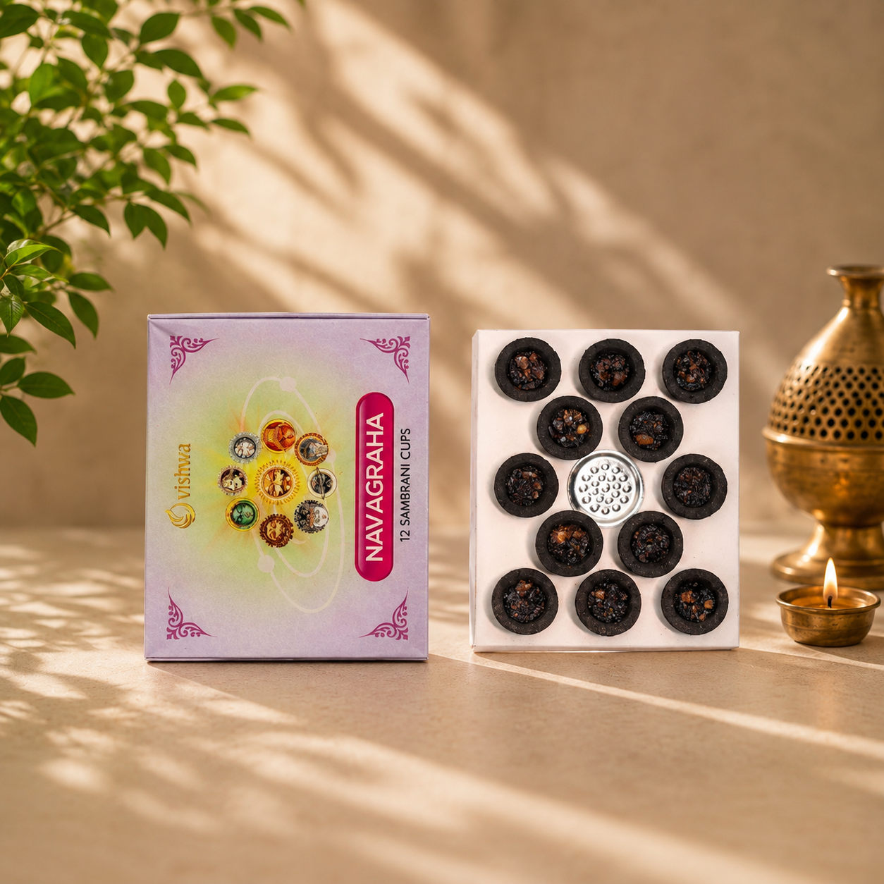 Sambrani Havan Cups - Navagraha 4