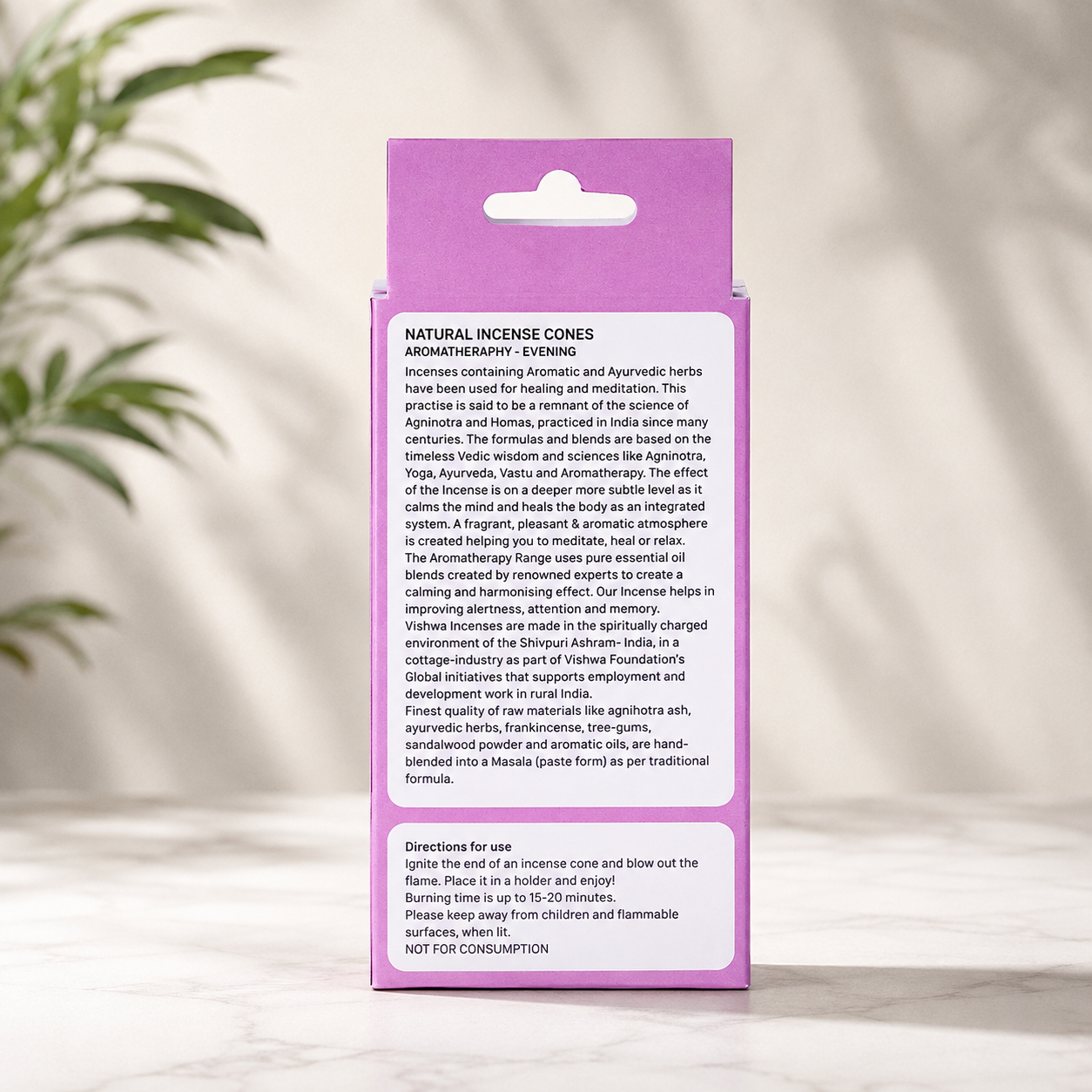 Aromatherapy Incense Cones - Evening  2