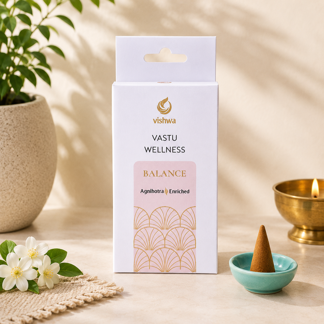 Vastu Wellness Incense Cone - Balance  4