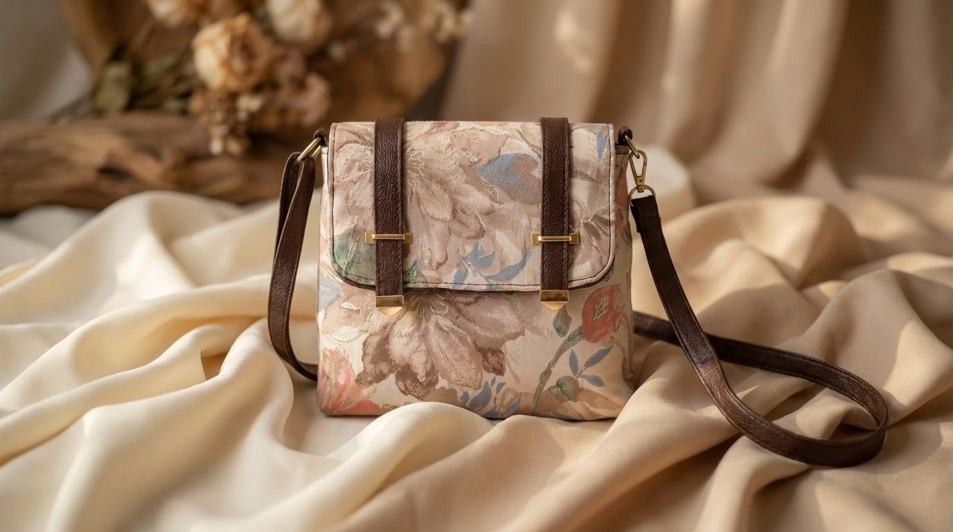 Elegant Blossom Sling  Bag 4