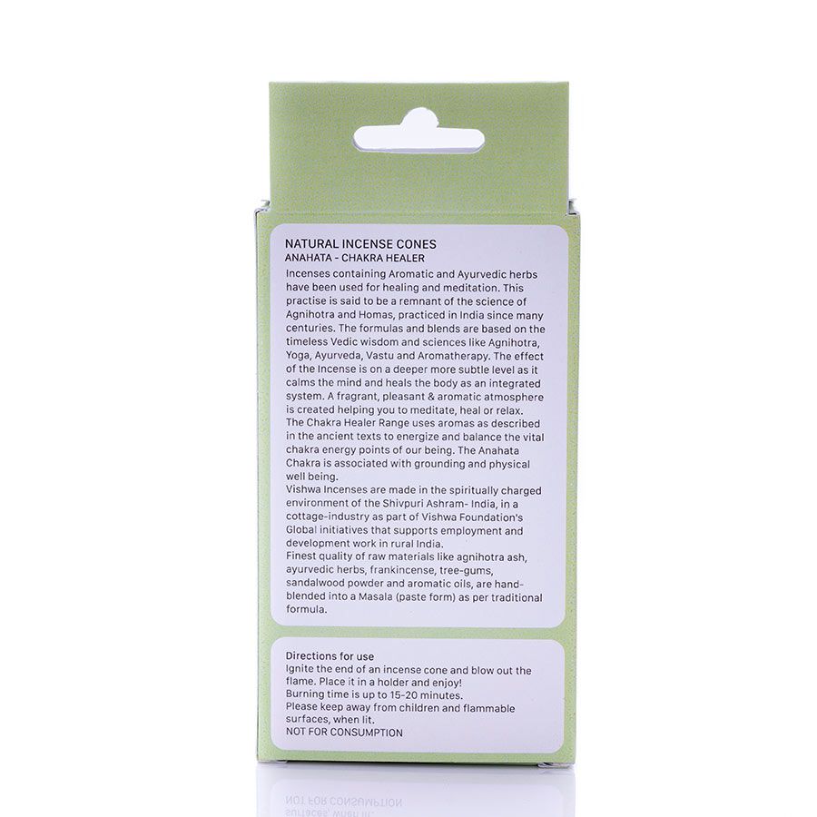 Chakra Healer Incense Cone - Anahata 3