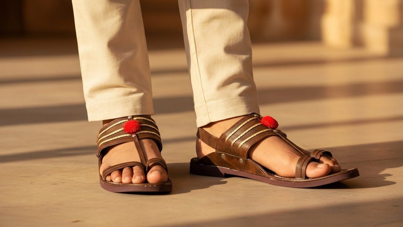 Heritage Kolhapuri Chappals – Brown 5