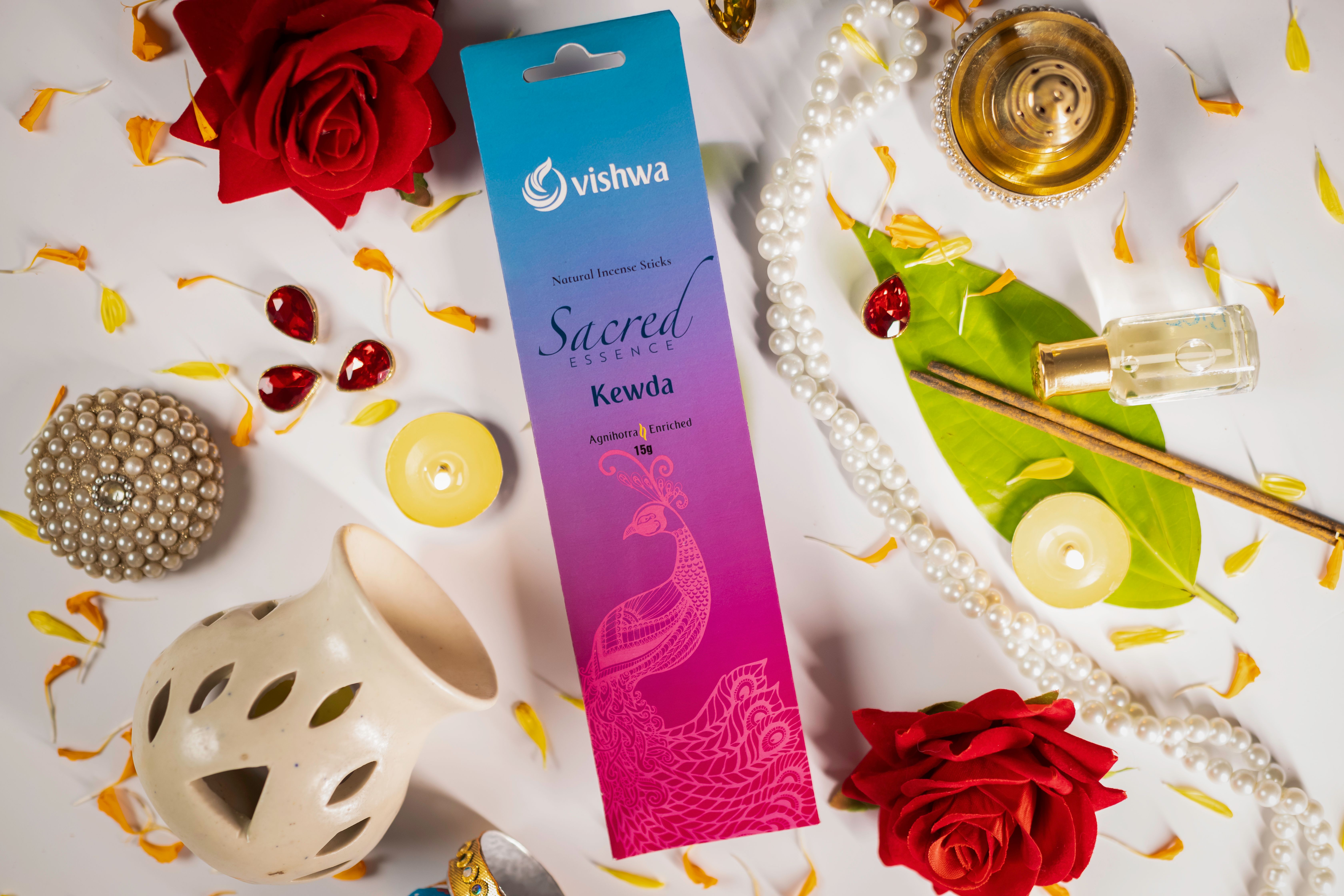 Premium Incense Sticks - Kewda