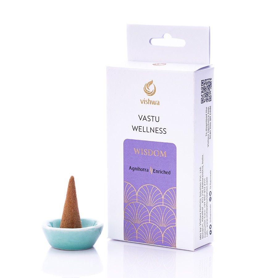 Vastu Wellness Incense Cones - Wisdom