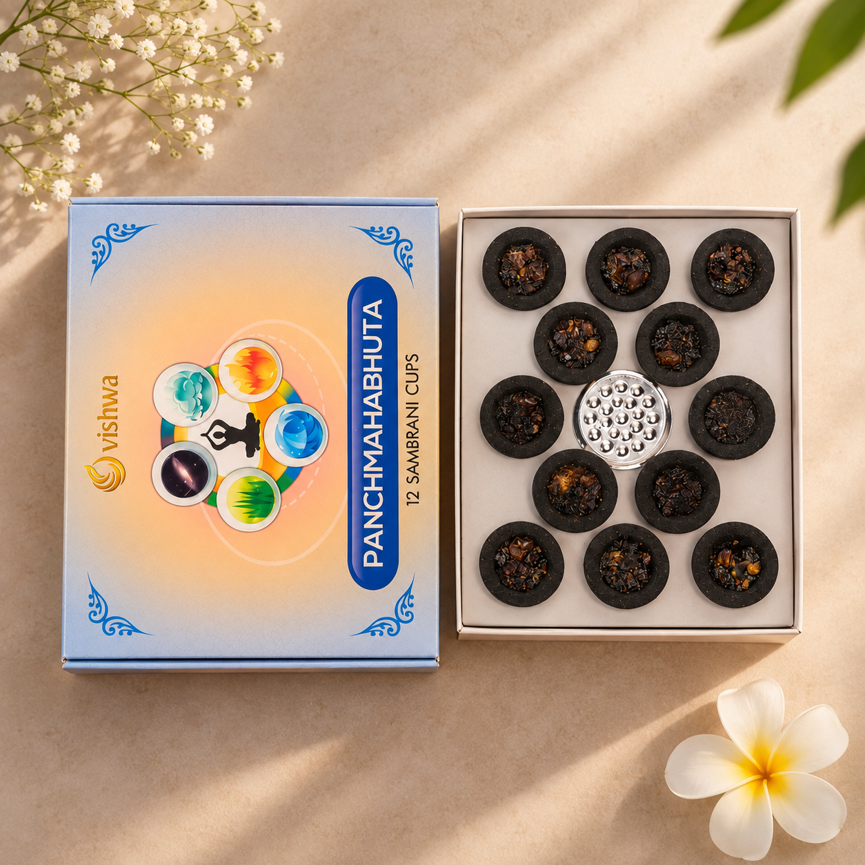 Sambrani Havan Cups- Panchamahabhuta 3
