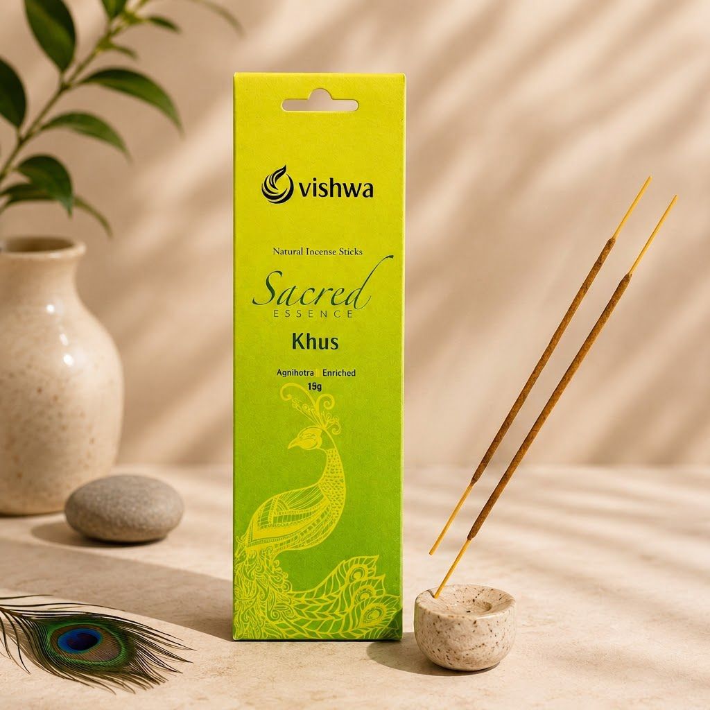 Sacred Essence Incense Sticks - Khus 4