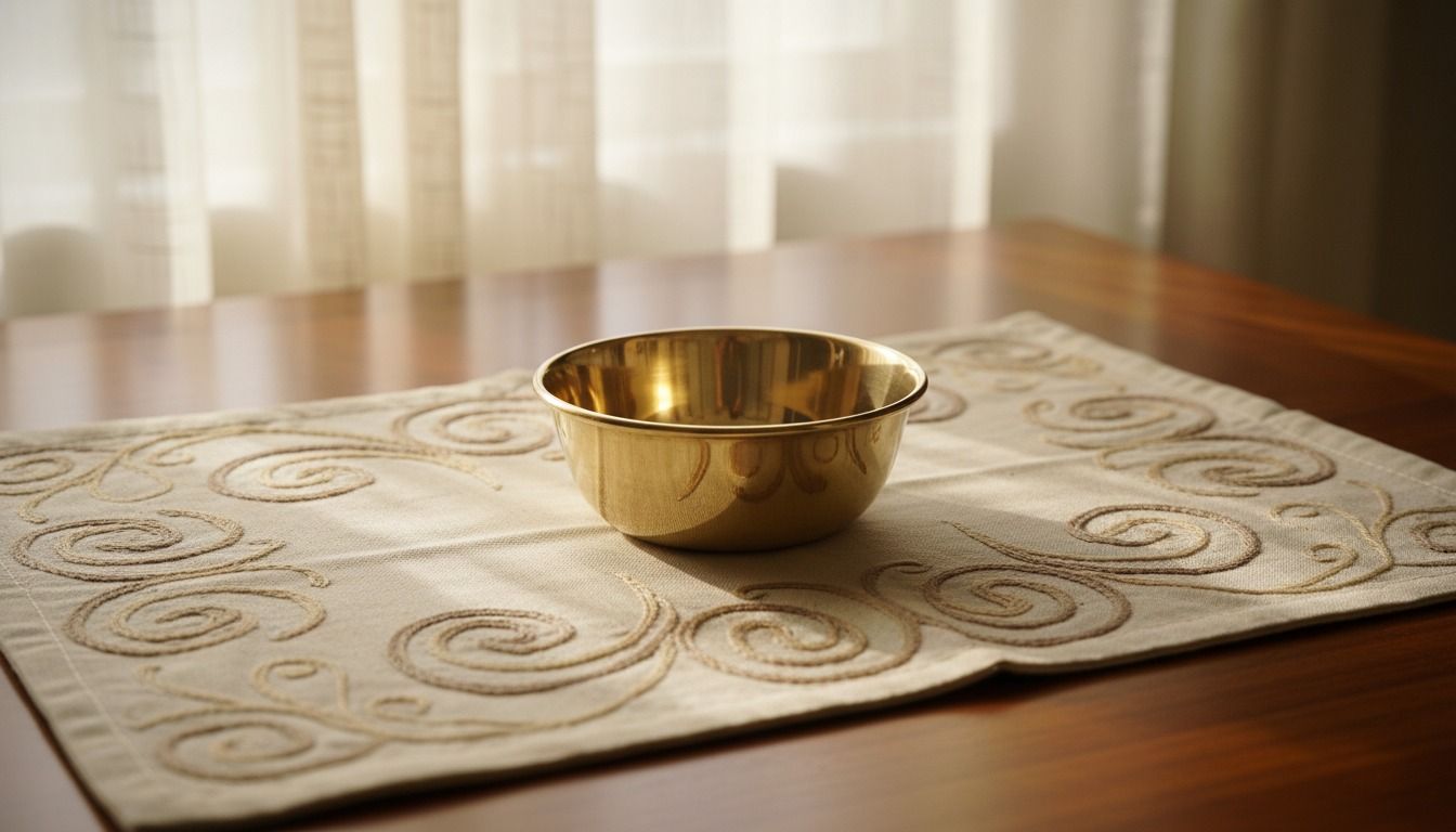 Brass plain katori 4