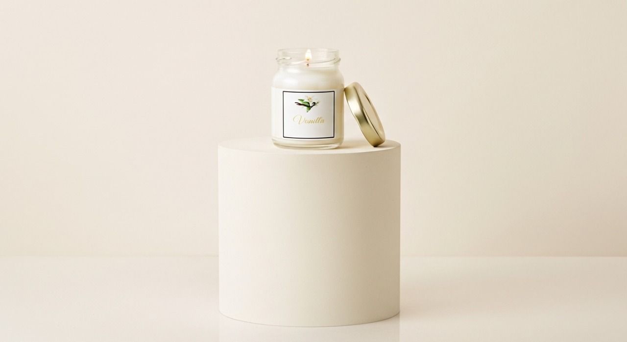 Vanilla Bliss Scented Candle 3
