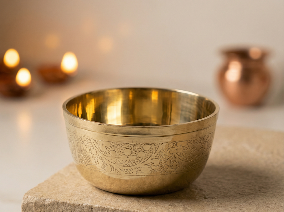 Handcrafted Brass Katori 2