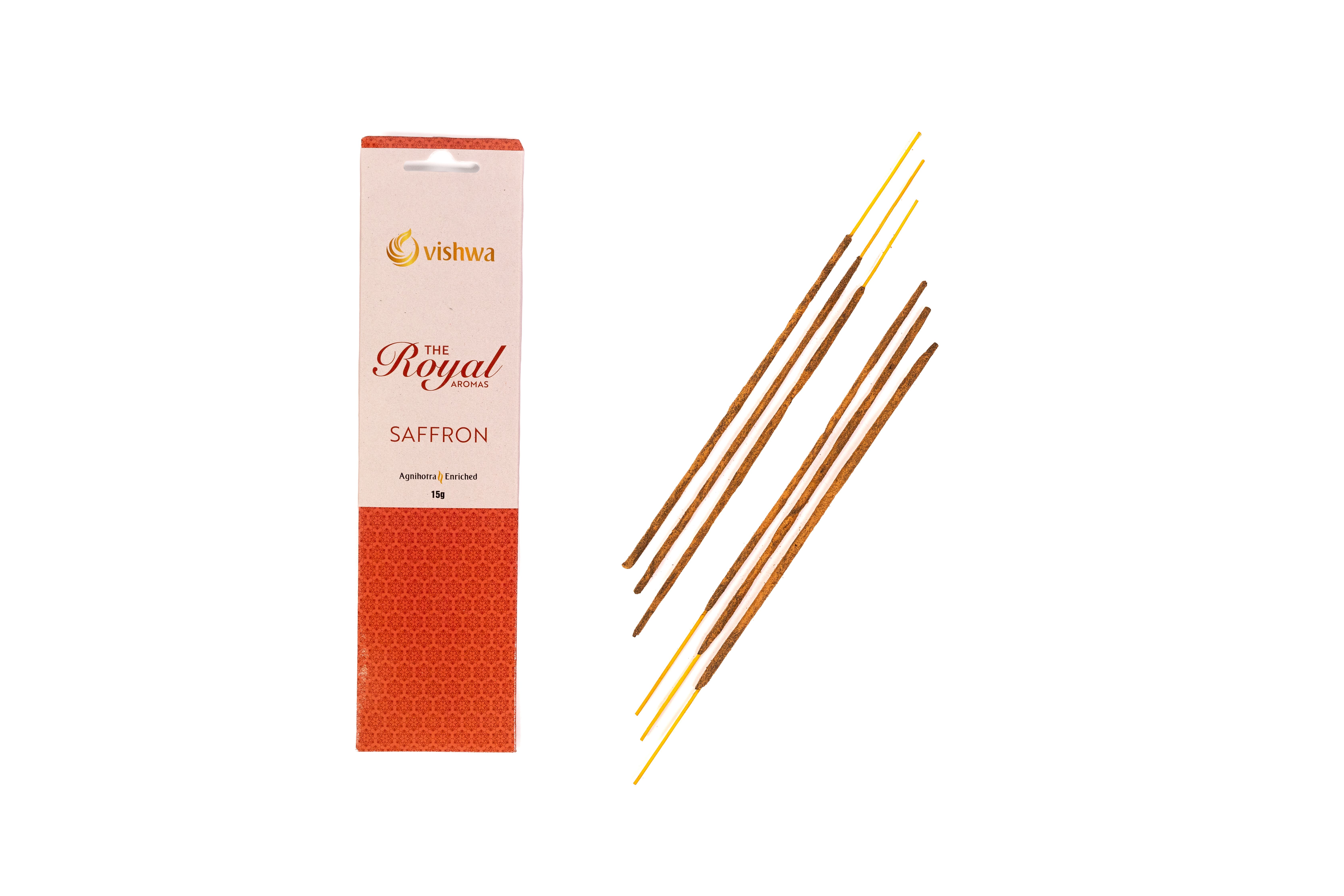 Premium Incense Sticks - Saffron 4
