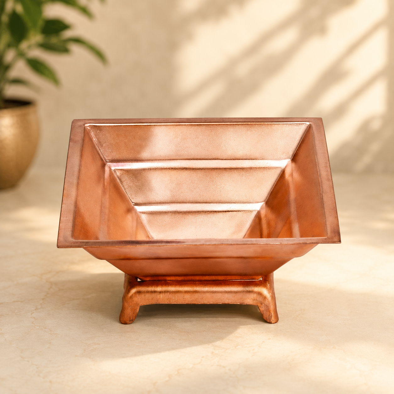 Vishwa Activated Agnihotra Yantra Copper Set 5