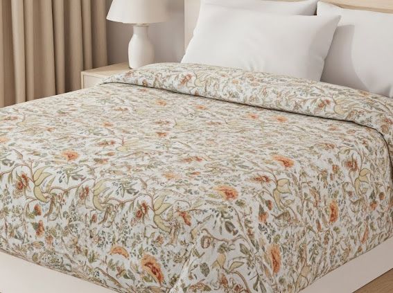 Vintage Floral Handcrafted Dohar ( Double ) 2