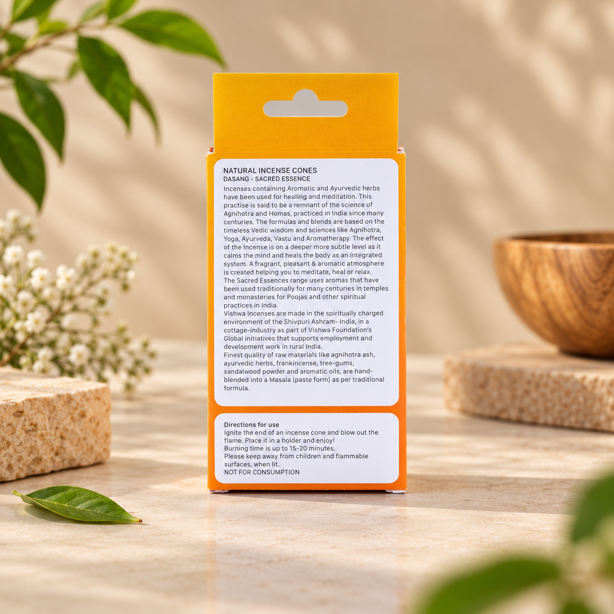 Sacred Essence Dasang Incense Cones 3