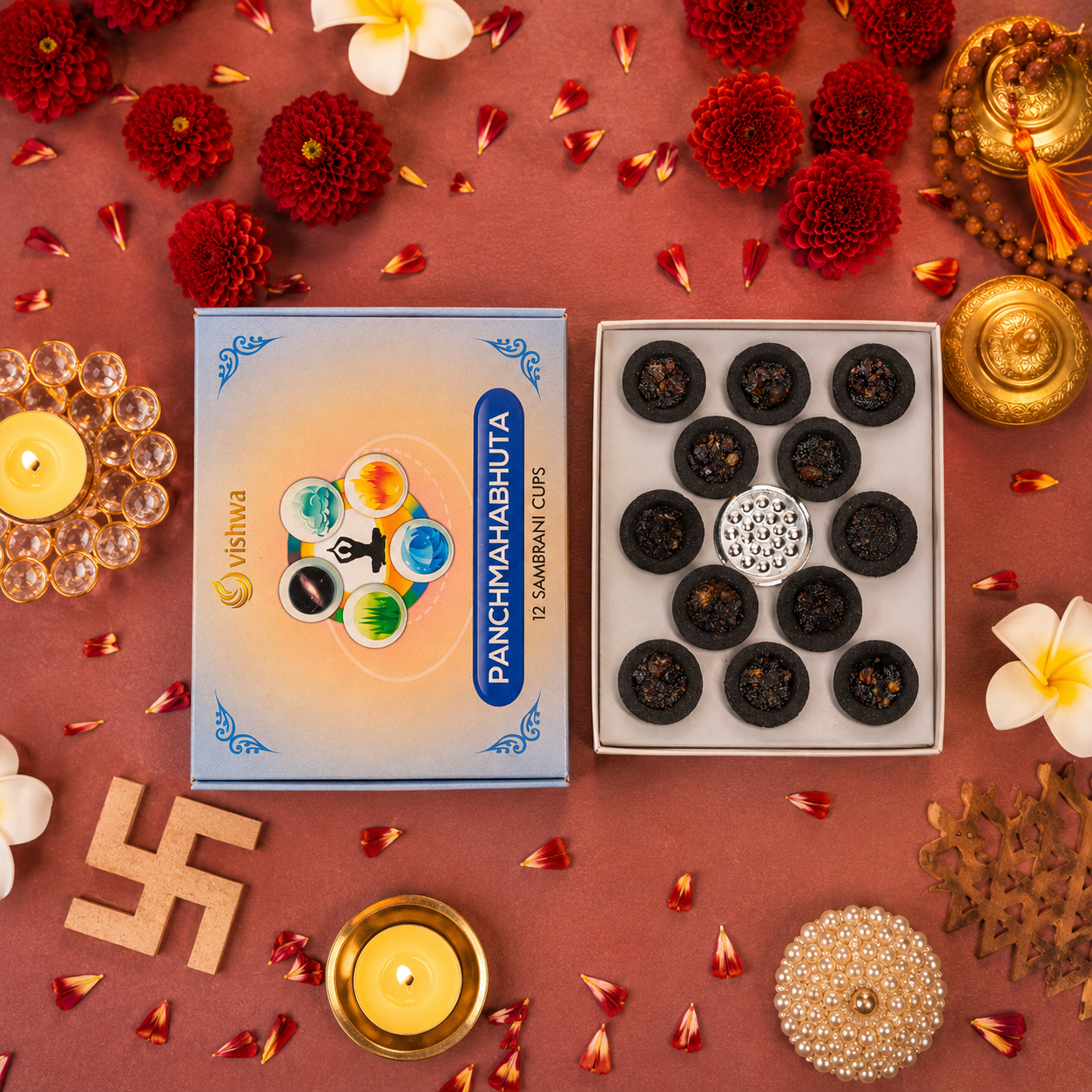 Sambrani Havan Cups- Panchamahabhuta 4
