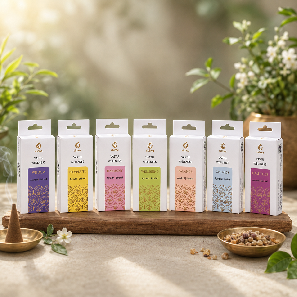 Vastu Wellness Incense Cones - Wellbeing  5
