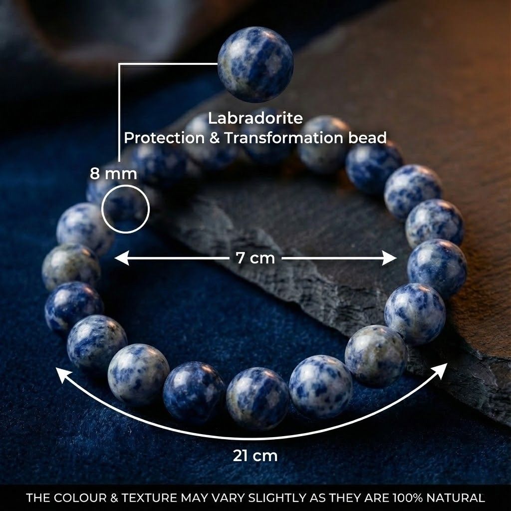 Sodalite Clarity & Intuition Bracelet 3