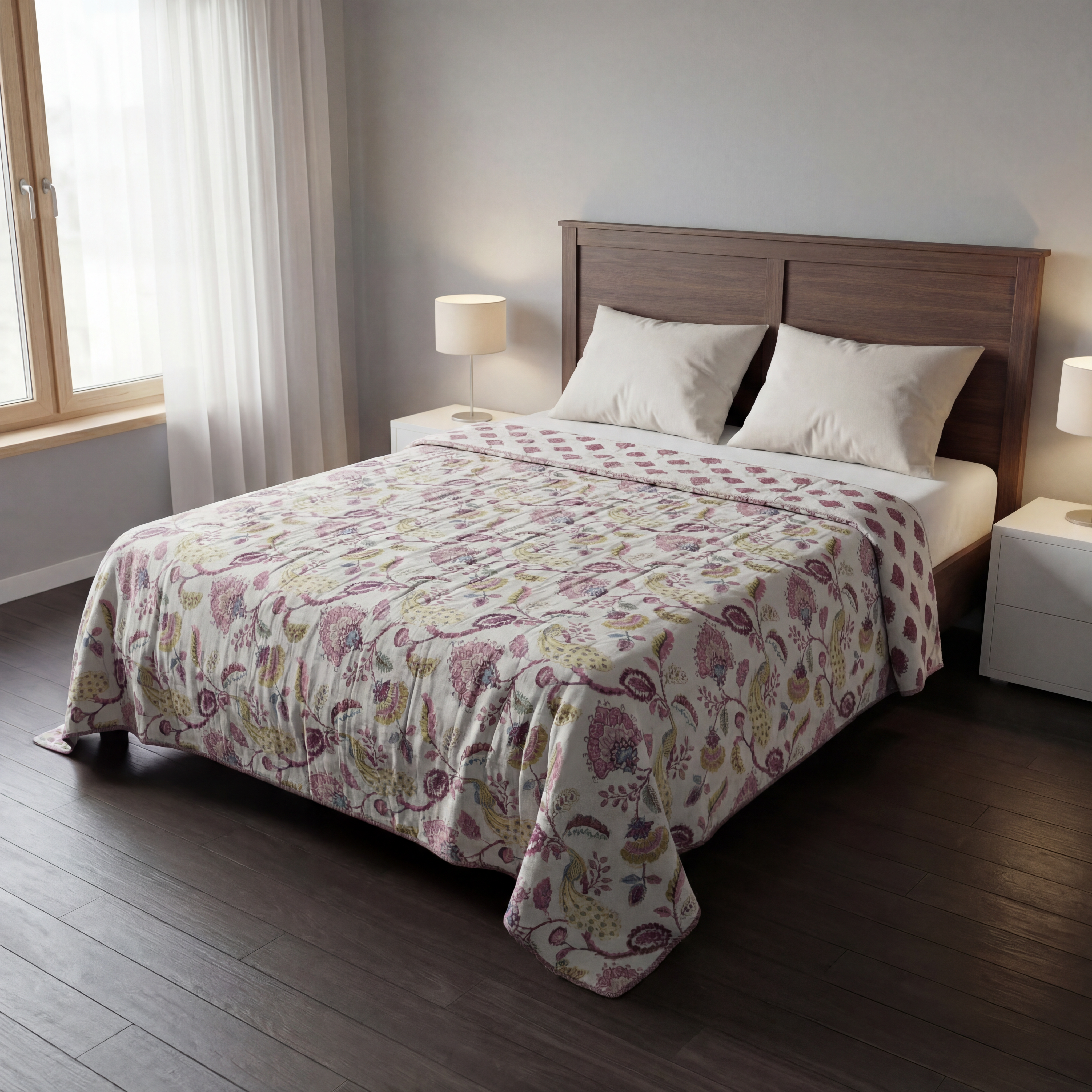 Floral Harmony Dohar (Double) 4