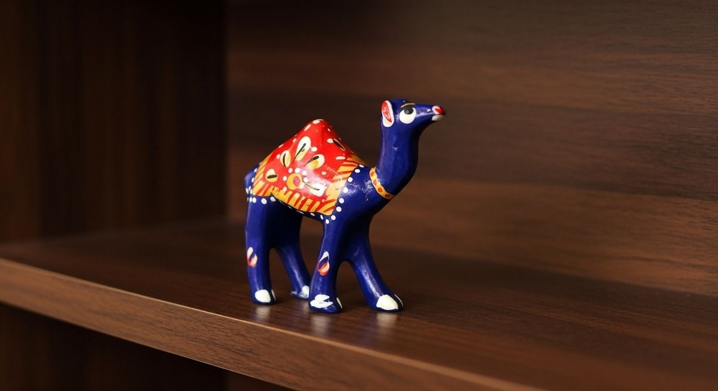 Meenakari Camel Decor Showpiece 3
