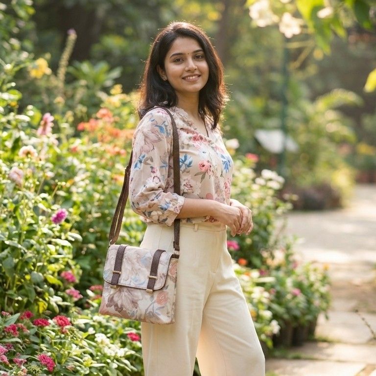 Elegant Blossom Sling  Bag 5