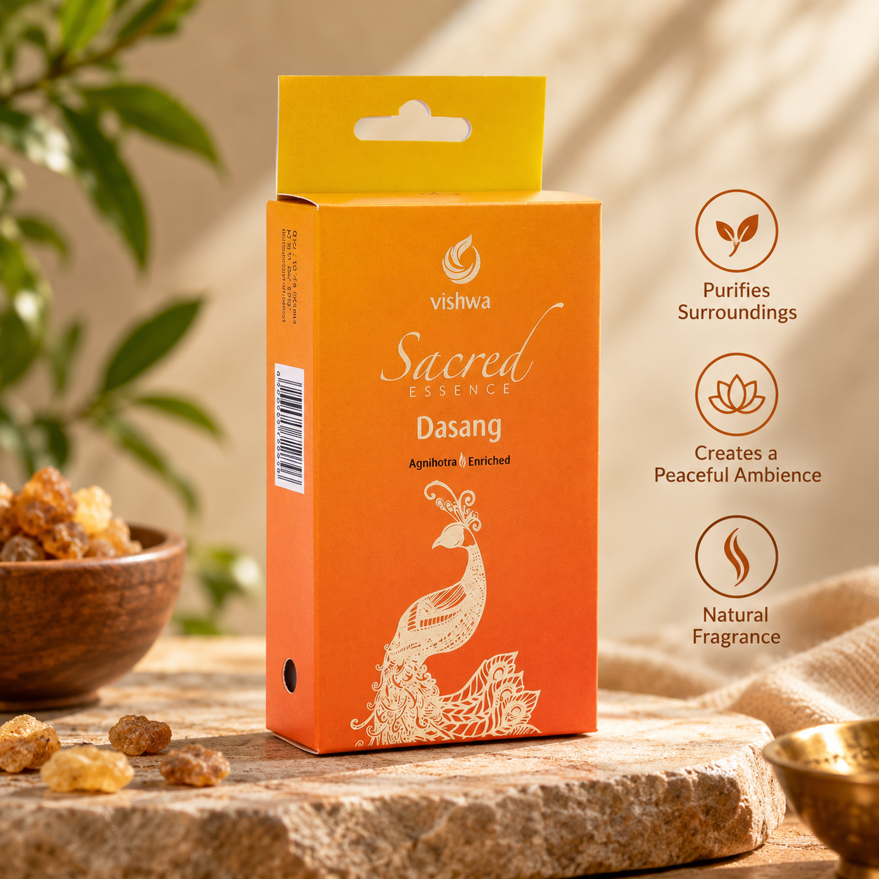 Sacred Essence Dasang Incense Cones 4