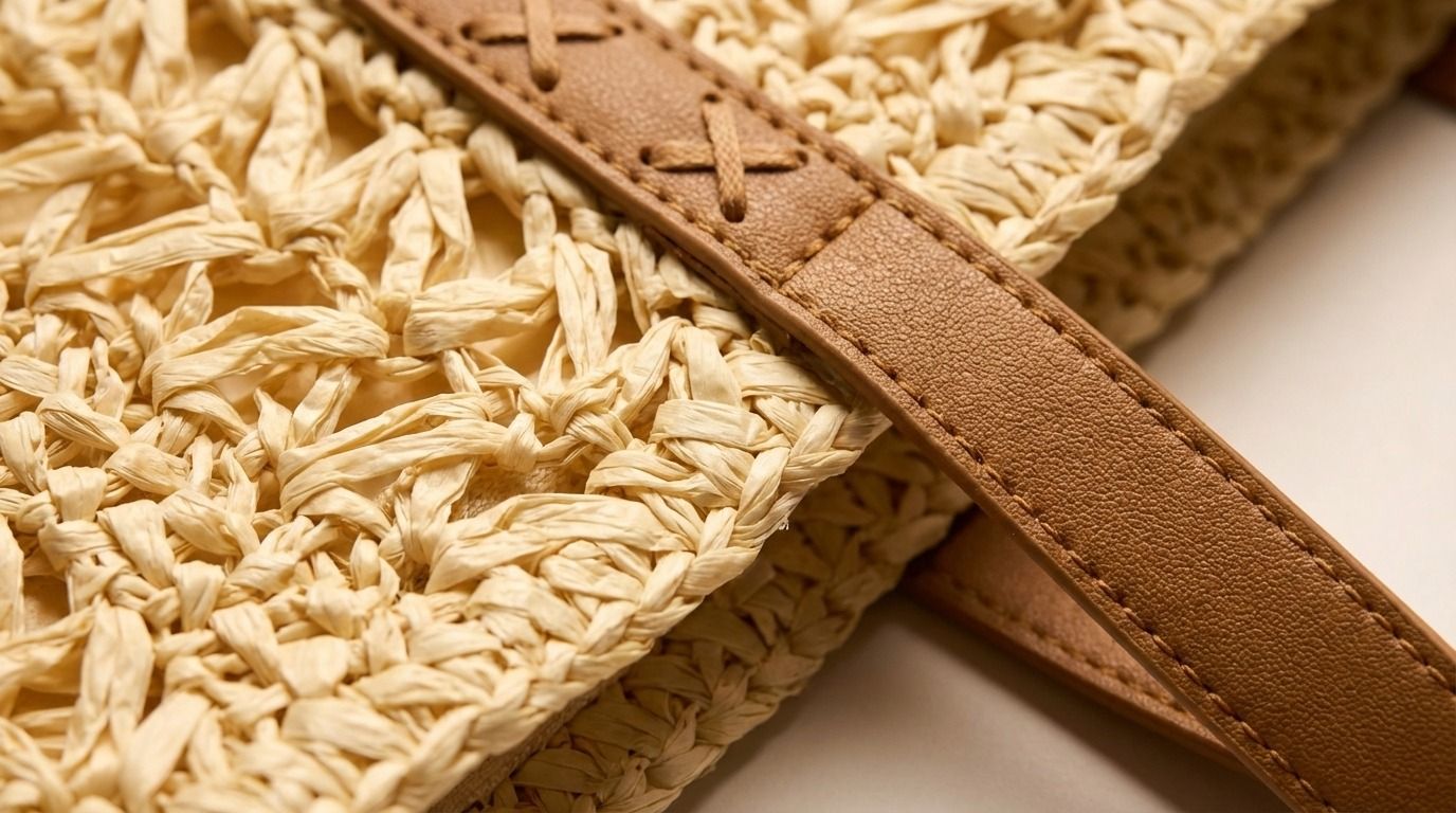 Ivory Breeze Woven Shoulder Bag 5