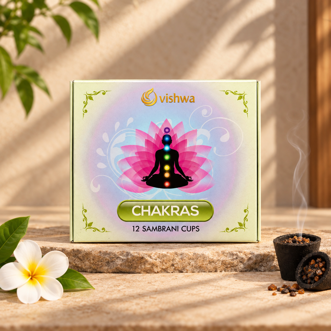 Sambrani Havan Cups- 7 Chakras 2