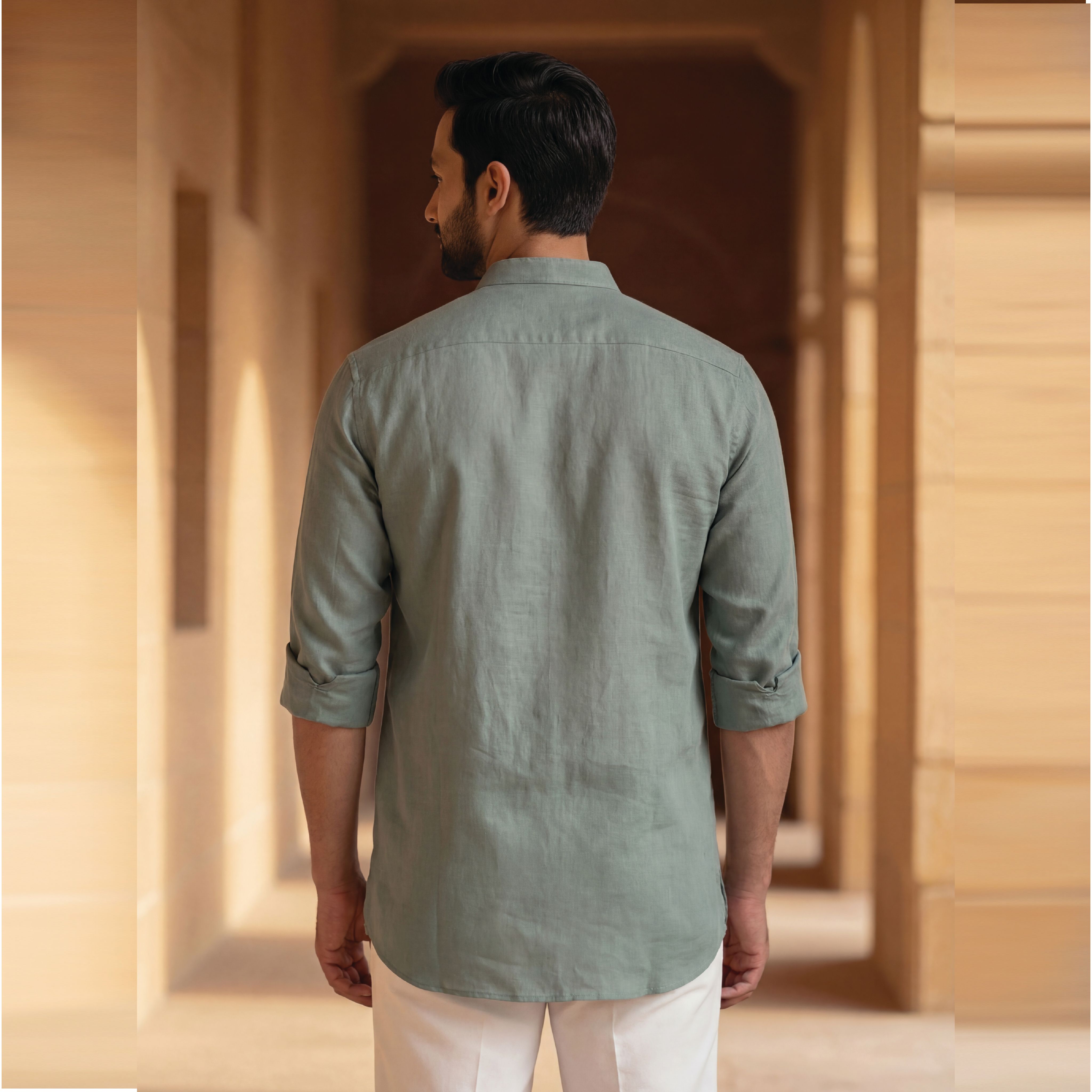 Pistachio Green - Men's Shirt 4