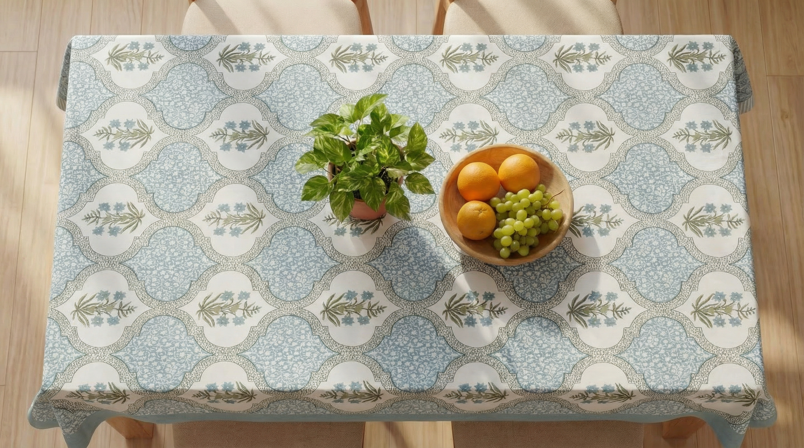 The Moroccan Garden Table Cloth 3