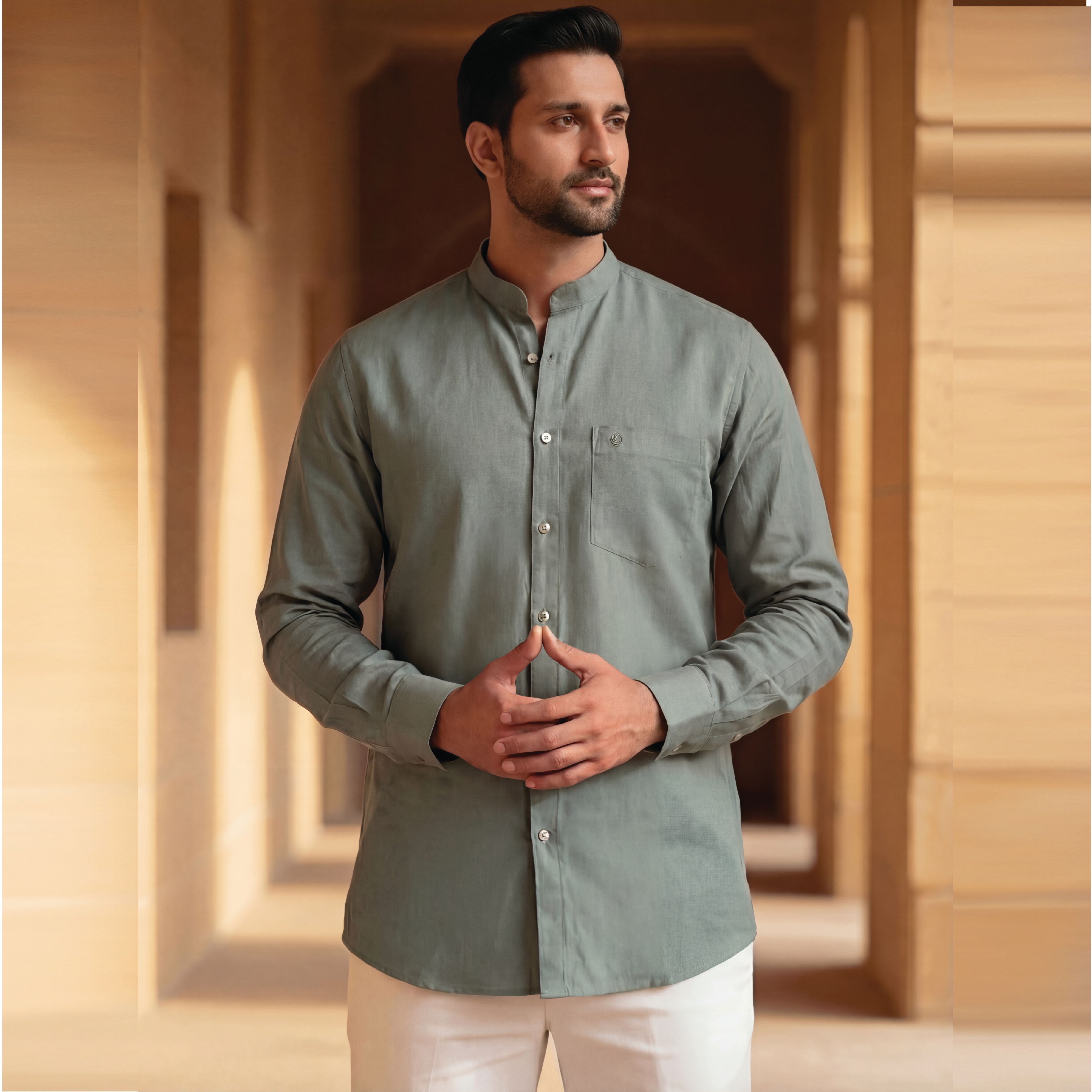 Pistachio Green - Men's Shirt 2