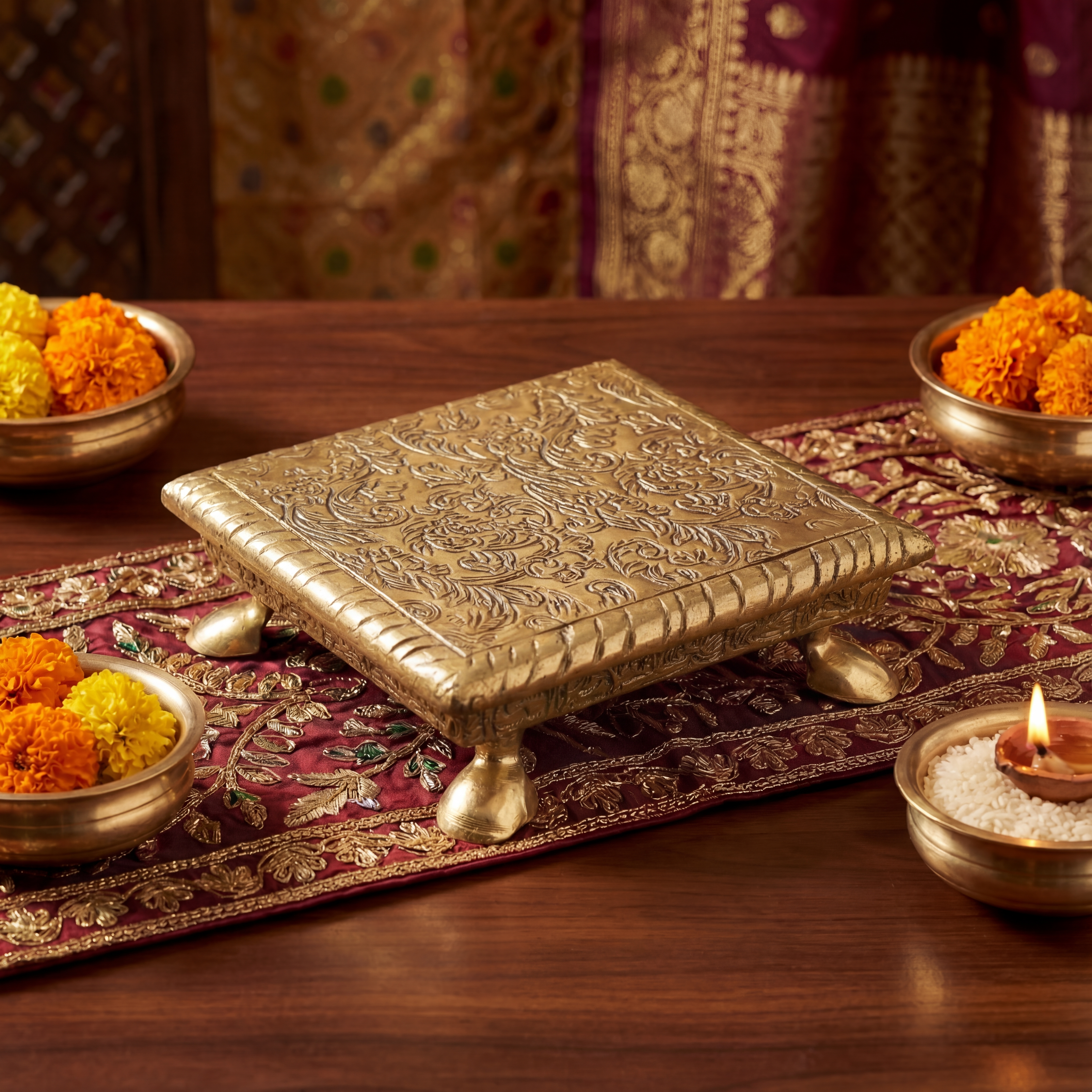 Vishwa Devarchana Golden Chowki