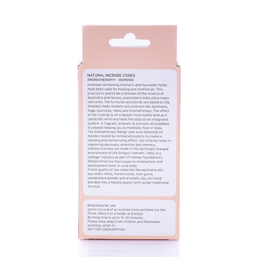 Aromatherapy Incense Cone - Morning Aromas 3