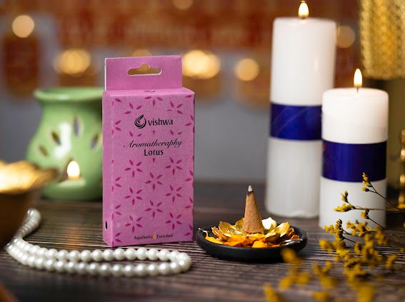 Aromatherapy Incense Cone - Lotus 3